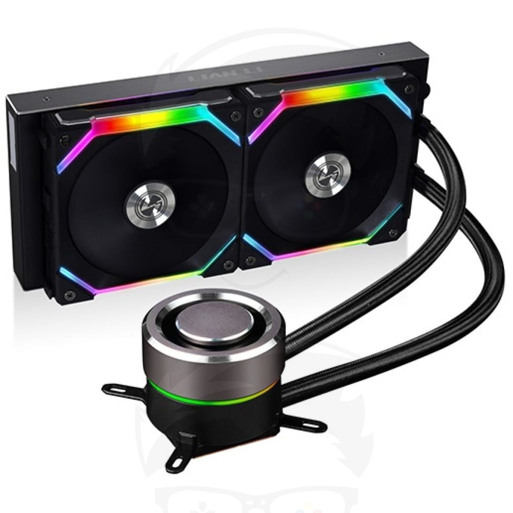 LIAN LI Galahad 240mm (Black/White) ARGB AIO UNI FAN SL Edition CPU Cooler LIAN LI Galahad 240mm (Black/White) ARGB AIO UNI FAN SL Edition CPU Cooler